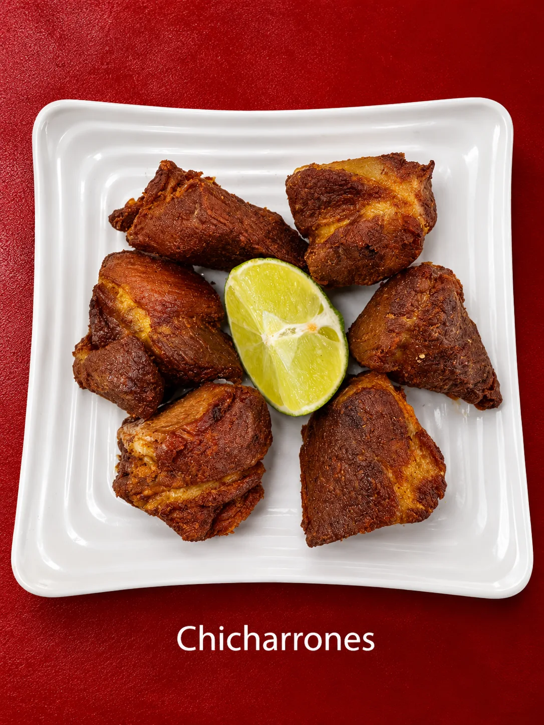 Crispy Chicharrones with Lime