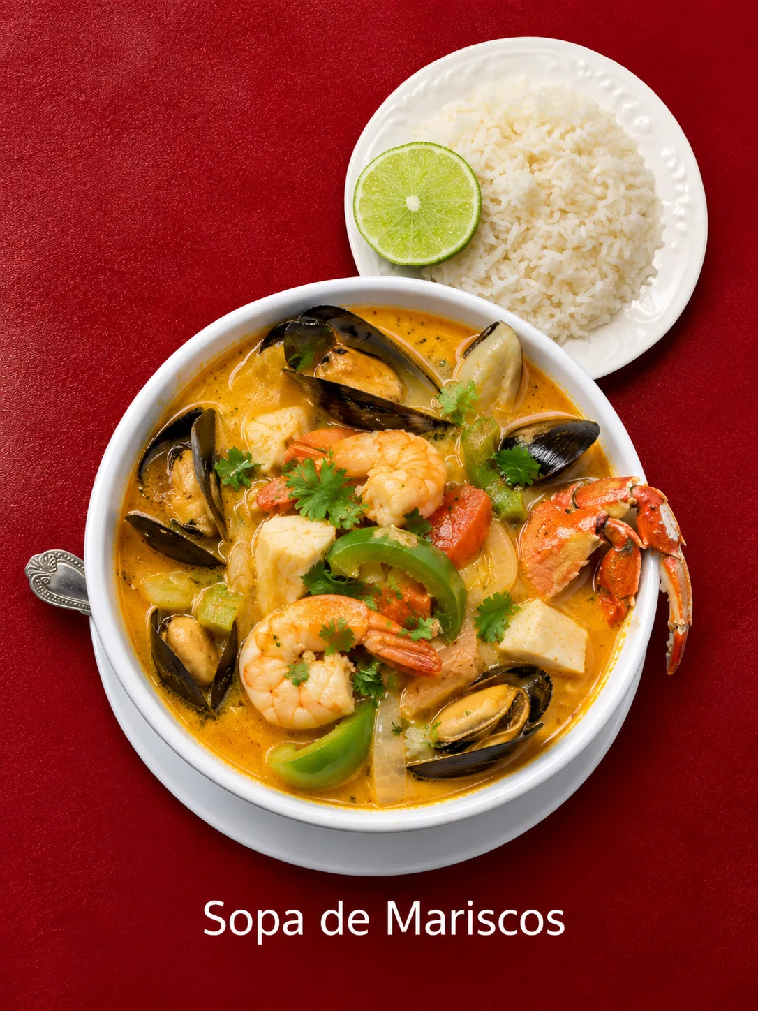 Sopa de Mariscos with Rice